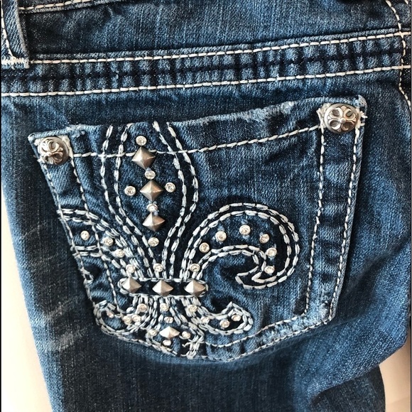 Miss Me Bootcut Denim Jeans Size 25 - Picture 11 of 16